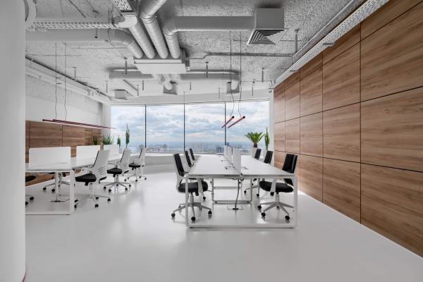 Sky Floor – офис с высоким стандартом технико-визуальной эстетики, Украина Sky Floor – офис с высоким стандартом технико-визуальной эстетики, Украина