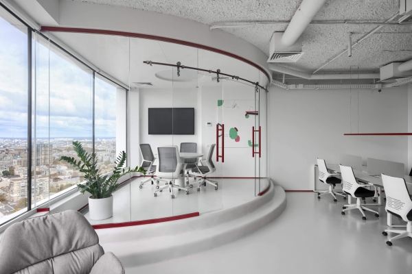 Sky Floor – офис с высоким стандартом технико-визуальной эстетики, Украина Sky Floor – офис с высоким стандартом технико-визуальной эстетики, Украина
