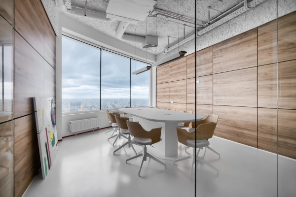 Sky Floor – офис с высоким стандартом технико-визуальной эстетики, Украина Sky Floor – офис с высоким стандартом технико-визуальной эстетики, Украина