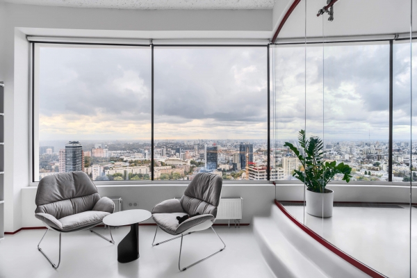 Sky Floor – офис с высоким стандартом технико-визуальной эстетики, Украина Sky Floor – офис с высоким стандартом технико-визуальной эстетики, Украина