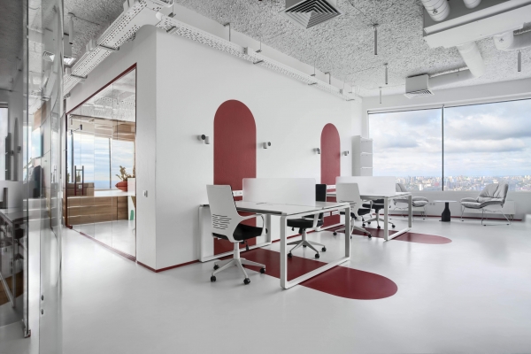Sky Floor – офис с высоким стандартом технико-визуальной эстетики, Украина Sky Floor – офис с высоким стандартом технико-визуальной эстетики, Украина