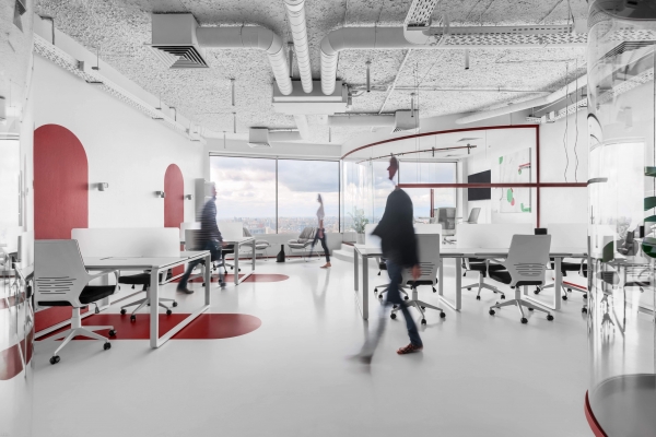 Sky Floor – офис с высоким стандартом технико-визуальной эстетики, Украина Sky Floor – офис с высоким стандартом технико-визуальной эстетики, Украина