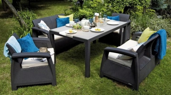 Садовая мебель из искусственного ротанга: плюсы и минусы Садовая мебель из искусственного ротанга: плюсы и минусы