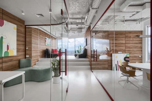 Sky Floor – офис с высоким стандартом технико-визуальной эстетики, Украина Sky Floor – офис с высоким стандартом технико-визуальной эстетики, Украина