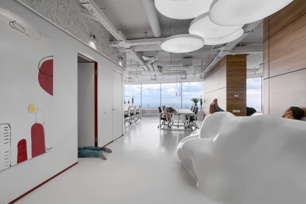 Sky Floor – офис с высоким стандартом технико-визуальной эстетики, Украина Sky Floor – офис с высоким стандартом технико-визуальной эстетики, Украина