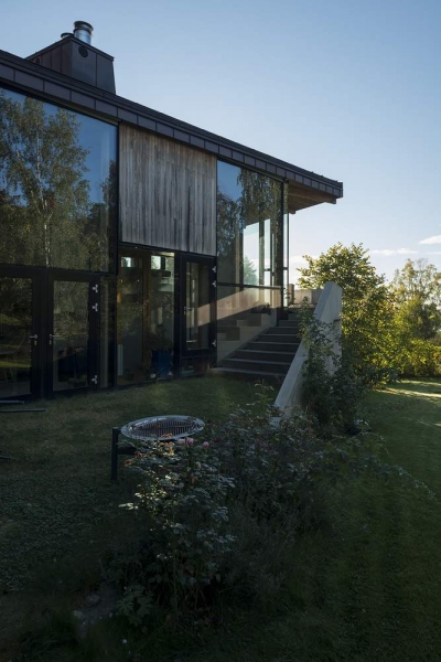 Семейный дом с оригинальным дизайном от Lie Oyen arkitekter, Норвегия Семейный дом с оригинальным дизайном от Lie Oyen arkitekter, Норвегия
