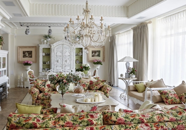 Как оформить интерьер гостиной в стиле прованс? - подробный гид по стилю Как оформить интерьер гостиной в стиле прованс? - подробный гид по стилю