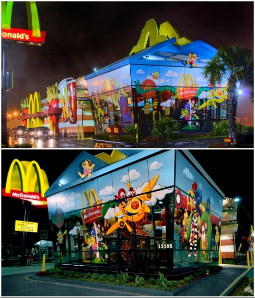 10 ресторанов быстрого питания McDonald’s, которые расположены в необычных зданиях 10 ресторанов быстрого питания McDonald’s, которые расположены в необычных зданиях