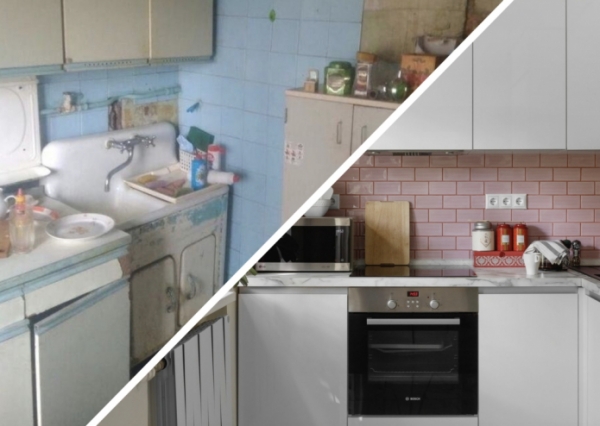 Преображение убитой двушки в хрущевке (фото до и после)