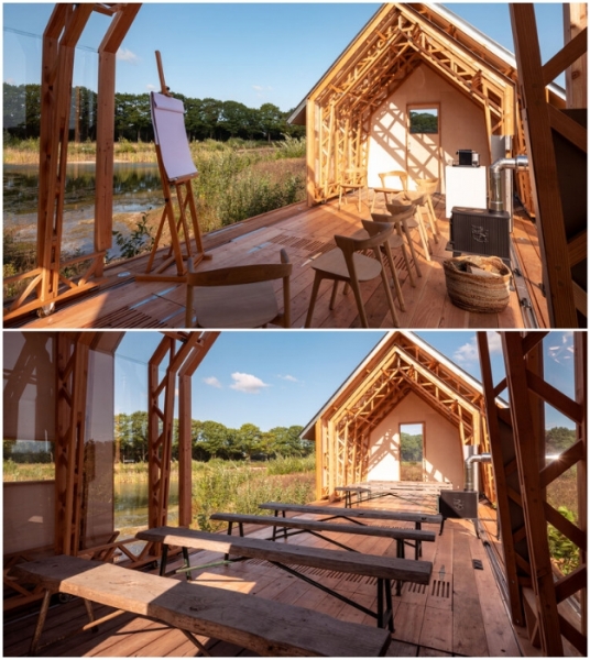 Динамичный домик, который может подстраиваться под настроение хозяина и погоду Динамичный домик, который может подстраиваться под настроение хозяина и погоду