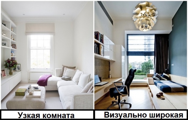 7 ошибок в дизайне узкой комнаты, которые легко допустить, не имея опыта в ремонте