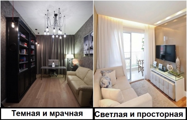 5 идеальных цветовых приемов для интерьера маленькой квартиры 5 идеальных цветовых приемов для интерьера маленькой квартиры