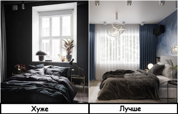 5 цветов для спальни, которые нужно использовать дозированно или совсем от них отказаться 5 цветов для спальни, которые нужно использовать дозированно или совсем от них отказаться
