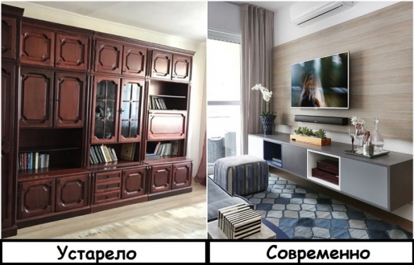 8 вариантов, чем заменить мебельную стенку в гостиной, от которой давно пахнет нафталином 