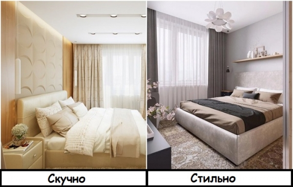 7 идей для интерьера спальни, которые кажутся удачными, но на деле в них ничего особенного