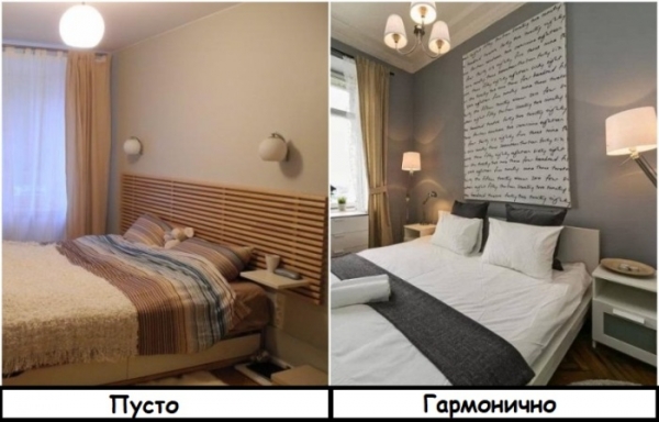 7 идей для интерьера спальни, которые кажутся удачными, но на деле в них ничего особенного