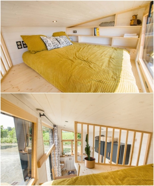 Крошечный дом площадью 14,5 кв. м, в котором есть все для удобного проживания