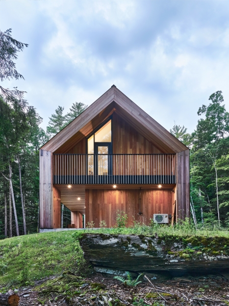 Дизайнерский пассивный дом с элементами стиля Mid-century Modern Дизайнерский пассивный дом с элементами стиля Mid-century Modern