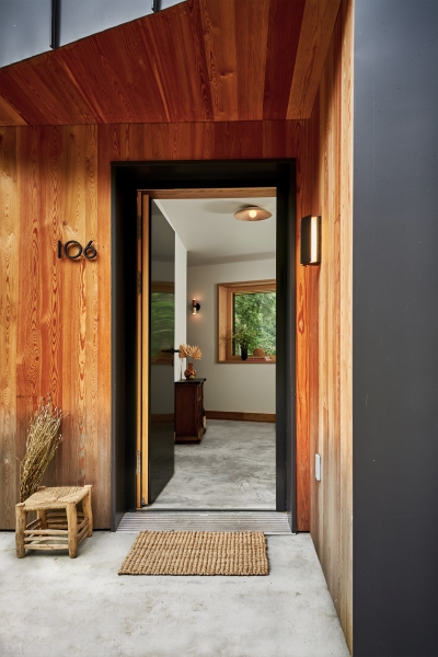 Дизайнерский пассивный дом с элементами стиля Mid-century Modern Дизайнерский пассивный дом с элементами стиля Mid-century Modern